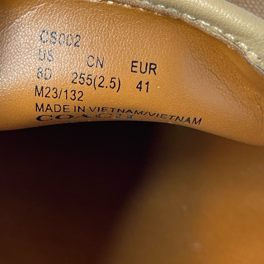 COACH MENS MILES ESPADRILLE SHOES - Picture 14 of 16